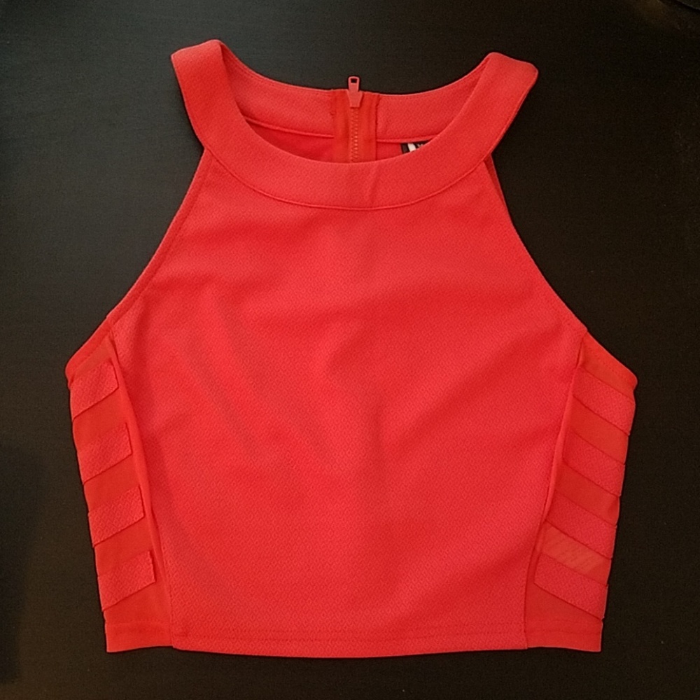 Sparkle & Fade Crop Top